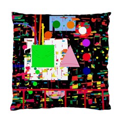 Colorful Facroty Standard Cushion Case (one Side) by Valentinaart