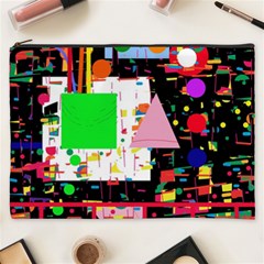 Colorful Facroty Cosmetic Bag (xxxl)  by Valentinaart