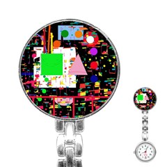 Colorful Facroty Stainless Steel Nurses Watch by Valentinaart