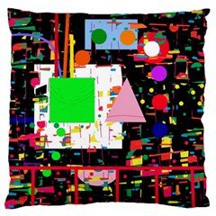 Colorful Facroty Standard Flano Cushion Case (one Side)