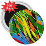 Jungle 3  Magnets (100 pack) Front