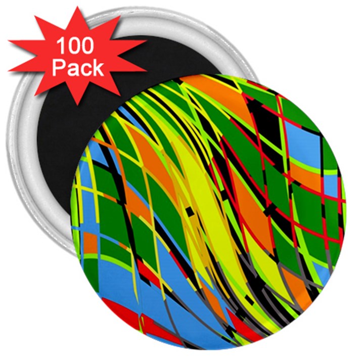 Jungle 3  Magnets (100 pack)