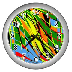 Jungle Wall Clocks (Silver) 