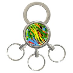 Jungle 3-ring Key Chains