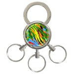 Jungle 3-Ring Key Chains Front