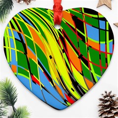 Jungle Heart Ornament (2 Sides)