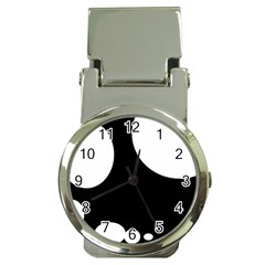 Black And White Moonlight Money Clip Watches