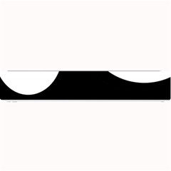 Black and white moonlight Small Bar Mats