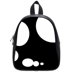 Black and white moonlight School Bags (Small) 