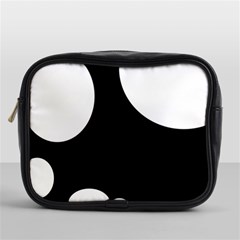 Black and white moonlight Mini Toiletries Bags