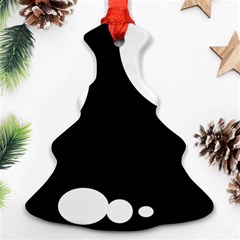 Black and white moonlight Ornament (Christmas Tree)