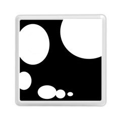 Black And White Moonlight Memory Card Reader (square)  by Valentinaart