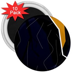 Digital Abstraction 3  Magnets (10 Pack) 