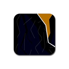 Digital Abstraction Rubber Coaster (square) 