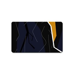 Digital Abstraction Magnet (name Card)