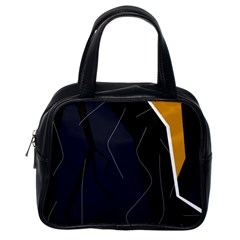 Digital Abstraction Classic Handbags (one Side)