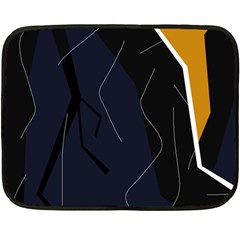 Digital Abstraction Fleece Blanket (mini)