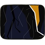 Digital abstraction Double Sided Fleece Blanket (Mini)  35 x27  Blanket Front