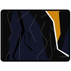 Digital Abstraction Fleece Blanket (large) 