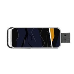 Digital Abstraction Portable Usb Flash (one Side)