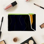 Digital abstraction Cosmetic Bag (XS) Back