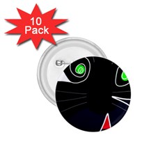 Big Cat 1 75  Buttons (10 Pack)