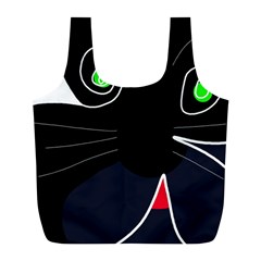 Big Cat Full Print Recycle Bags (l) 