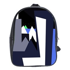 Glacier School Bags (xl)  by Valentinaart