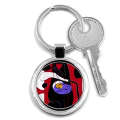 Love Key Chains (round) 