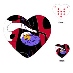 Love Playing Cards (heart)  by Valentinaart