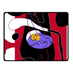 Love Double Sided Fleece Blanket (small) 