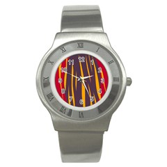 Fire Stainless Steel Watch