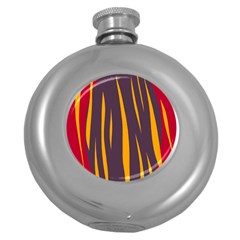 Fire Round Hip Flask (5 Oz)