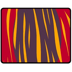 Fire Double Sided Fleece Blanket (medium) 