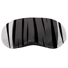 Gray, Black And White Design Sleeping Masks