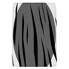 Gray, Black And White Design Flap Covers (s) 