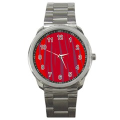 Hot Lava Sport Metal Watch by Valentinaart