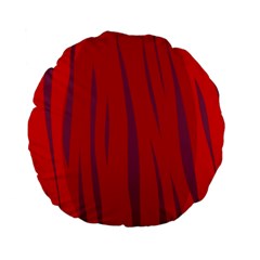 Hot Lava Standard 15  Premium Flano Round Cushions