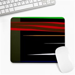 Colorful Lines  Large Mousepads