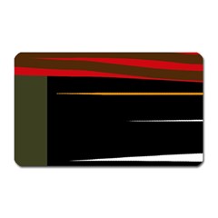 Colorful Lines  Magnet (rectangular)