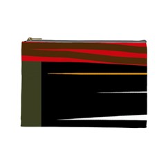 Colorful Lines  Cosmetic Bag (large) 