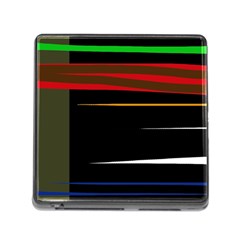 Colorful Lines  Memory Card Reader (square)