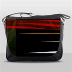 Colorful lines  Messenger Bags Front