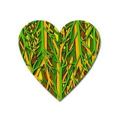 Upside-down Forest Heart Magnet