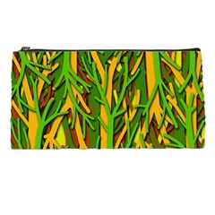 Upside-down Forest Pencil Cases by Valentinaart