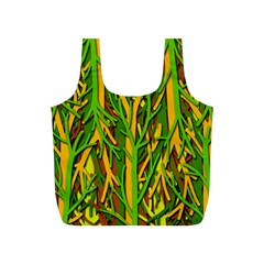 Upside-down Forest Full Print Recycle Bags (s)  by Valentinaart