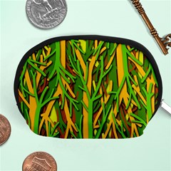 Upside-down Forest Accessory Pouches (medium)  by Valentinaart