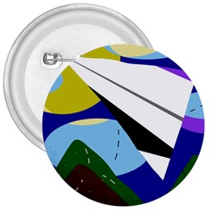 Paper Airplane 3  Buttons by Valentinaart