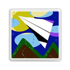 Paper Airplane Memory Card Reader (square) 