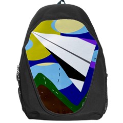 Paper Airplane Backpack Bag